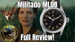 Militado ML08 VH31 Quartz Field Watch Review [upl. by Anilam]