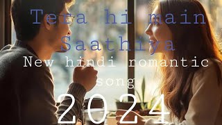 Tera Hi Main Saathiya  New Hindi romantic song2024 [upl. by Naut]