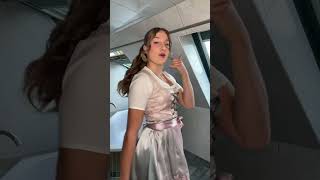 Einfach 2 h für die Locken gebraucht🫠dirndl dance [upl. by Kirshbaum]