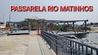 Atualização das obras em MatinhosPr [upl. by Annoel]