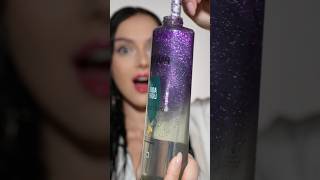 Purple glitter  shampoo 💜😱beautyhacks [upl. by Nerol649]