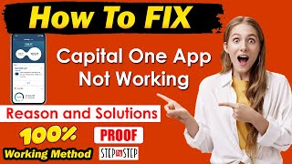 How to fix Capital One App Not Working  NEW UPDATED METHOD [upl. by Larrabee]