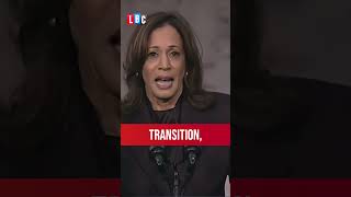 Kamala Harris promises a ‘peaceful transfer of power  LBC [upl. by Neraj]