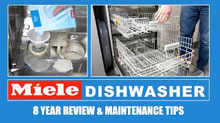 Miele G4203 SC Active Dishwasher 8 Year Follow Up Review amp Maintenance Tips [upl. by Aerdnek560]