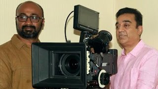 Kamal Hasaan Remakes quotDrishyamquot In Tamil  Exclusive Pooja Pictures [upl. by Ronalda]