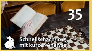 Die Risiken beim Göring Gambit  Schnellschach 105 [upl. by Alphonsa]