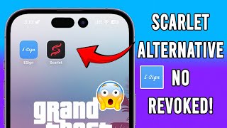 How to Install Revoked Apps With Esign Scarlet Alternative [upl. by Drofnil614]