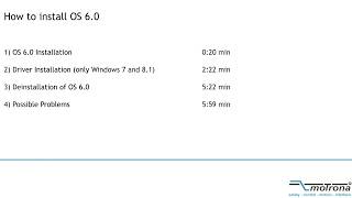 Installation der Bedienersoftware OS60  How to install operator software OS60 [upl. by Hatty]