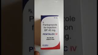 Pantoprazole 40mgPentaloc 40inj use Dose Side effects and pantop [upl. by Gerald466]