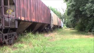 Weebling and wobbling through the grass on the Mississippi Delta railroad [upl. by Tezil]