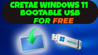 How to Create Windows 11 Bootable USB Using Rufus Free [upl. by Nannarb]