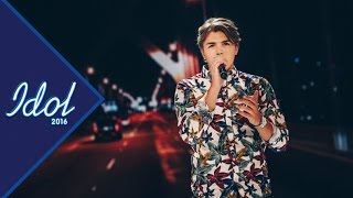 Oskar Häggström sjunger Perfect i Idol 2016  Idol Sverige TV4 [upl. by Gniliem463]