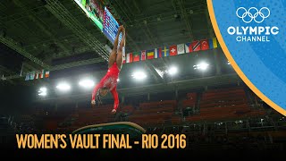 Womens Vault Final  Artistic Gymnastics  Rio 2016 Replays [upl. by Analat]