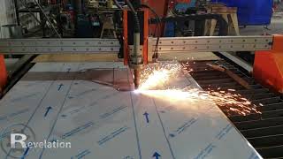 Hypertherm PowerMax 85 Plasma Cutter 2019  5 x 10 Plasma Table Dust Collector [upl. by Anilet]