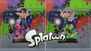 Splatoon 1 Squid Sister Amiibo Performances 🦑🐙 [upl. by Caniff]