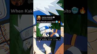 Kakashi Hatake🥶🔥🗿anime animation naruto narutoshippunden ytshorts [upl. by Ximenes]