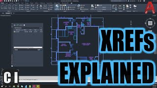 AutoCAD XREFs Explained External Reference Tutorial amp MustKnow Tips [upl. by Seko879]