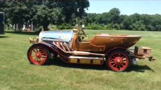 Chitty Chitty Bang Bang Replica Car Debut In the Hamptons NY Tony Garofalo 2015 [upl. by Zashin]