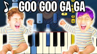 GOO GOO GA GA SONG 🎵  LANKYBOX [upl. by Thais]