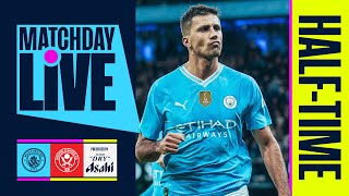 RODRI STRIKE PUTS CITY AHEAD Matchday Live  Manchester City 10 Sheffield United  Premier League [upl. by Venezia]