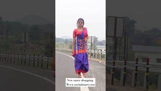 Santali trending song New saree shopping 🛍️🛒 8116114830 newsaree newsantalivideo shopping [upl. by Ayomat]