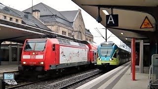 Bielefeld Hbf mit ET 426 WestfalenBahn eurobahn NordWestBahn ICEs ICs BR 112 BR 146 [upl. by Romulus]