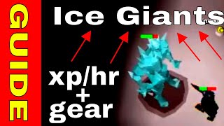 OSRS Ironman Guide to Wilderness Slayer Ice Giants Task  xphr and location [upl. by Hauck888]