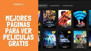 12 mejores paginas para ver PELICULAS y SERIES ONLINE 2019 [upl. by Nrubyar199]