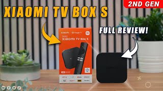 Xiaomi TV Box S 2nd Gen  4K Google TV Streaming Box HDR10  Dolby Vision [upl. by Anitrebla377]