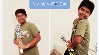 My First professional Bat All time favourite SG Bat Feeling excited 😊 [upl. by Anytsirhc]