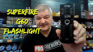 SuperFire GT60 Flashlight [upl. by Juni795]