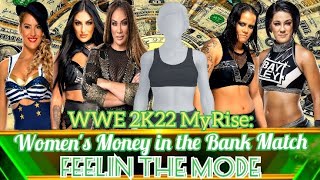 WWE 2K22 MyRise Punisher MAXX in Money In The Bank match  Feelin The Mode [upl. by Luwana]