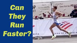 Conner Mantz Clayton Young Galen Rupp Sam Chelanga Chicago Marathon 2023 [upl. by Lourie275]