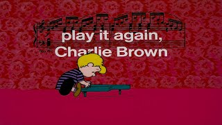 Play It Again Charlie Brown 1971 Opening scene 4K HDR [upl. by Dranyam]