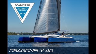 Cruising World  Best Performance Trimaran  Dragonfly 40 [upl. by Derf]