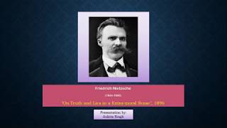 Nietzsches  On Truth and Lies in a Nonmoral Sense An Interpretation [upl. by Eilrahs]