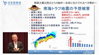 【第１部：講演】日本医師会シンポジウム「関東大震災発災から100年～未来に生かされるべき教訓～」 [upl. by Lessard855]