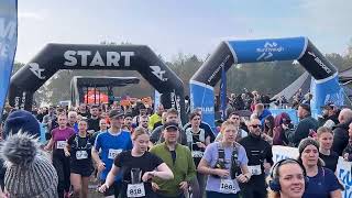 Tatton Park Half Marathon Start 10 November 2024 [upl. by Cohbert]