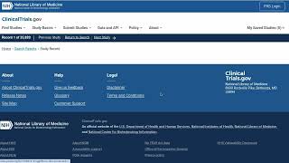 How to find a clinical trial protocol online [upl. by Oeniri]