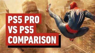 PS5 Pro vs PS5 Gameplay Comparison [upl. by Groves210]