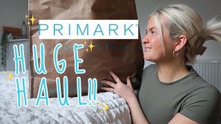 HUGE PRIMARK HAUL  NEW IN OCTOBER 2024  HARRIET MILLS [upl. by Ydnes]