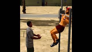 GTAV GYM Trainer  ytshort game gta5 [upl. by Adalai362]