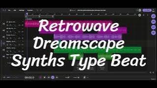 RETROWAVE DREAMSCAPE TYPE BEAT I BEEN COOKING UP [upl. by Dlorrej721]