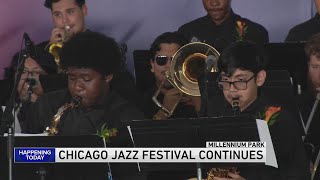 Final day of Chicago Jazz Festival in Millennium Park is Sunday [upl. by Crutcher2]