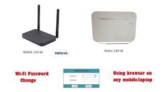 How to change Nokia Wifi password  Vianet Nepal [upl. by Ailel]