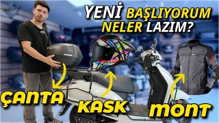 YENİ MOTORA BAŞLAYANLARA NELER LAZIM  HEM MOTORA HEM KENDİME [upl. by Sirenay]