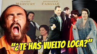 😱¿PAVAROTTI le dijo a MONTSERRAT CABALLÉ de NO COLABORAR MUSICALMENTE con FREDDIE MERCURY [upl. by Tresa]