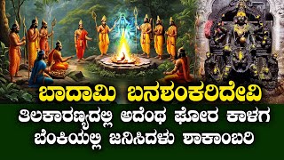 ಬಾದಾಮಿ ಬನಶಂಕರಿದೇವಿ  ಬೆಂಕಿಯಲ್ಲಿ ಜನಿಸಿದ ಮಾತೆಗೆ ಶಾಕಾಂಬರಿ ಹೆಸರು ಯಾಕೆ  NAMMA NAMBIKE [upl. by Vernen234]