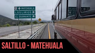 Saltillo  Matehuala a bordo del Dina Avante Plus [upl. by Hadeehuat]