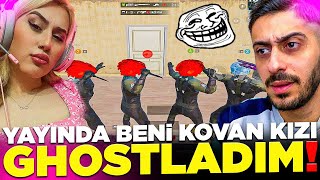 YAYININDA BENİ KOVAN KIZI GHOSTLADIM ‼️ HADDİNİ BİLDİRDİM 🤬 PUBG MOBİLE [upl. by Alver]